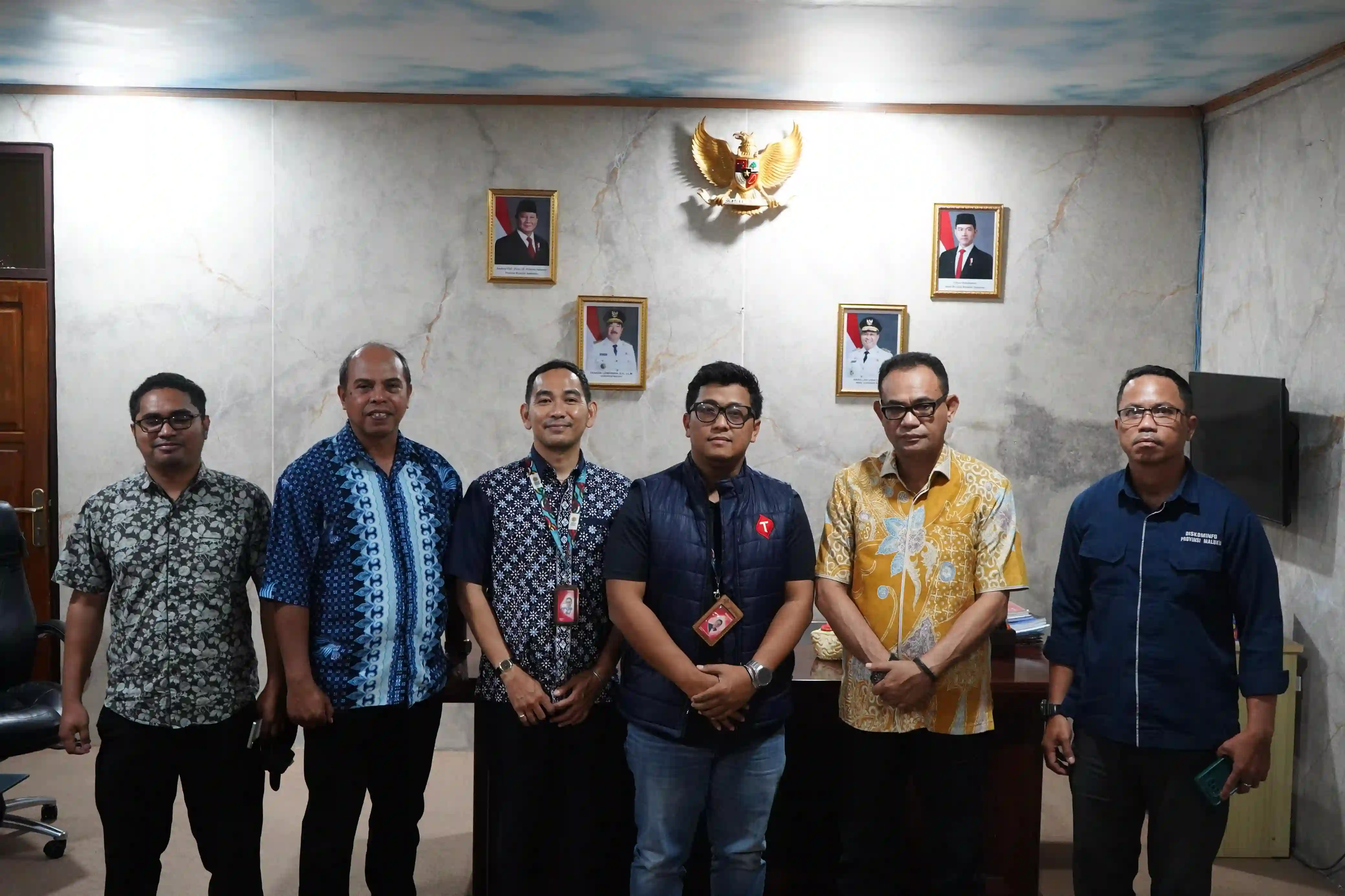 Dinas Kominfo Maluku dan Telkomsel Meningkatkan Sinergi Akselerasi Digitalisasi serta Penguatan Infrastruktur