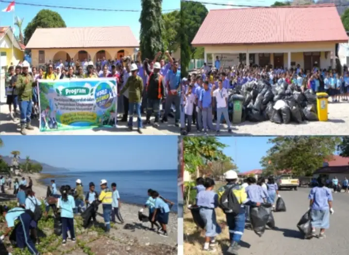 Peringati World Cleanup Day, PT BKP-BTR Gandeng Pelajar Wujudkan Kepedulian terhadap Lingkungan